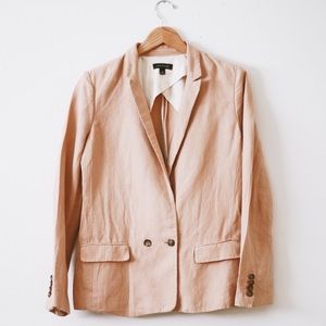 PINK LINEN BLAZER